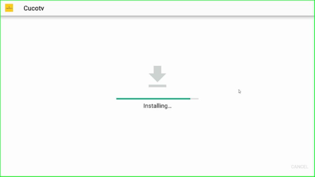 Cuco TV Installing